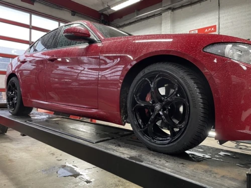 Nieuwe velgen voor Alfa
